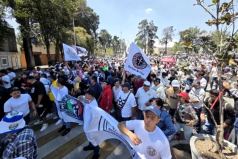 Protestan en Edomex contra operativos en anexos de rehabilitación
