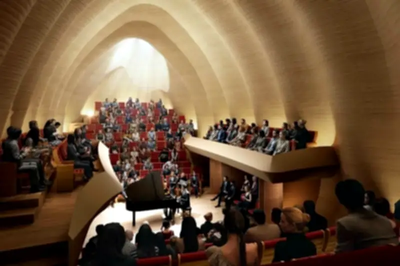 Proyectan majestuosa sala de conciertos en los Alpes suizos para 2027