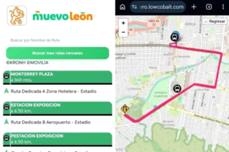 Prueban aplicación con itinerario de camiones en Nuevo León