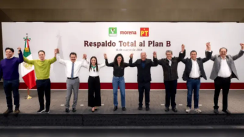 PT reafirma alianza con Morena y Verde para respaldar Plan B electoral de Sheinbaum