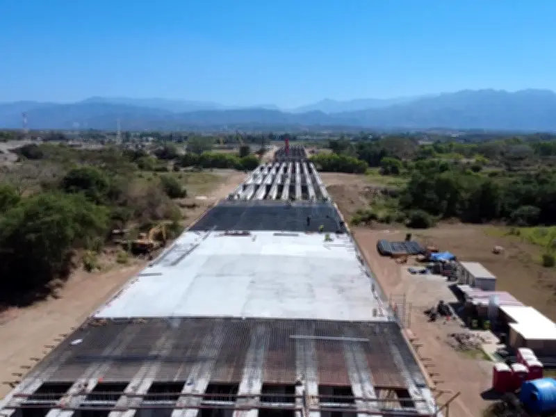 Puente Amado Nervo avanza al 58%: Conectará Nayarit y Jalisco con inversión de 930 MDP
