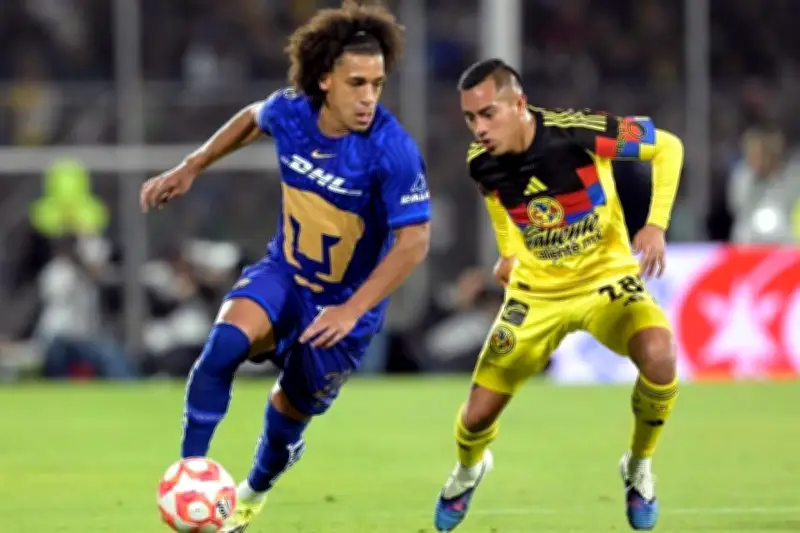 Pumas UNAM derrota al América con penal en tiempo de compensación