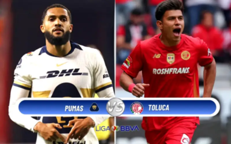 Pumas vs Toluca: Duelo por el liderato en la Jornada 9 del Clausura 2026