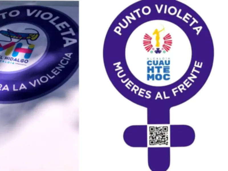 Puntos Violeta reducen feminicidios 73% en CDMX con atención inmediata a mujeres violentadas