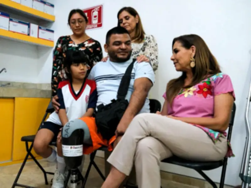 Quintana Roo entrega 71 prótesis y avanza hacia 100 beneficiarios con programa de inclusión