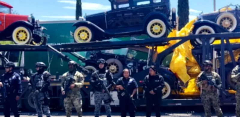 Recuperan colección de Ford Modelo A robada en asalto armado en autopista Veracruz-Puebla