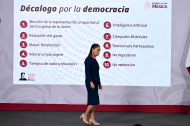 Reforma electoral de Sheinbaum mantiene fuero de legisladores por decisión de comisión