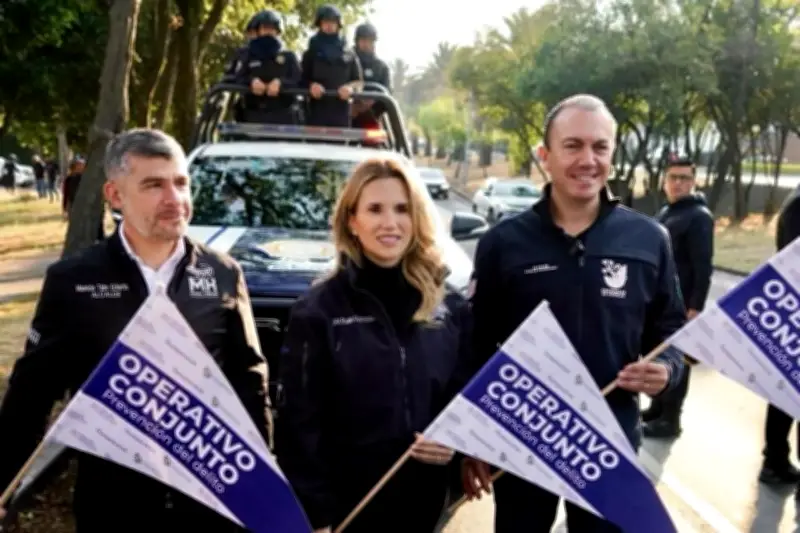 Refuerzan Operativos de Seguridad en Zona Poniente de CDMX para Semana Santa