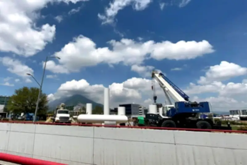 Reinicio de obras en Los Tubos: reactivación económica y vial para Nuevo León