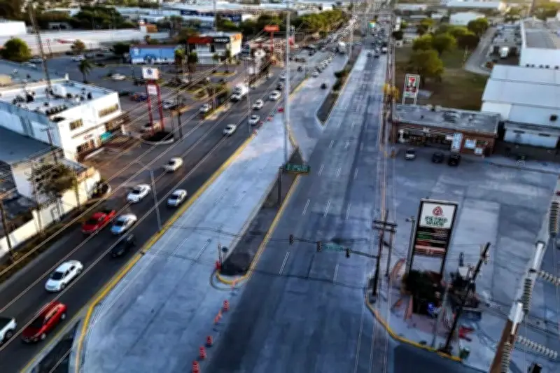 Reparan Avenida López Mateos con Concreto Hidráulico para Mejorar Infraestructura