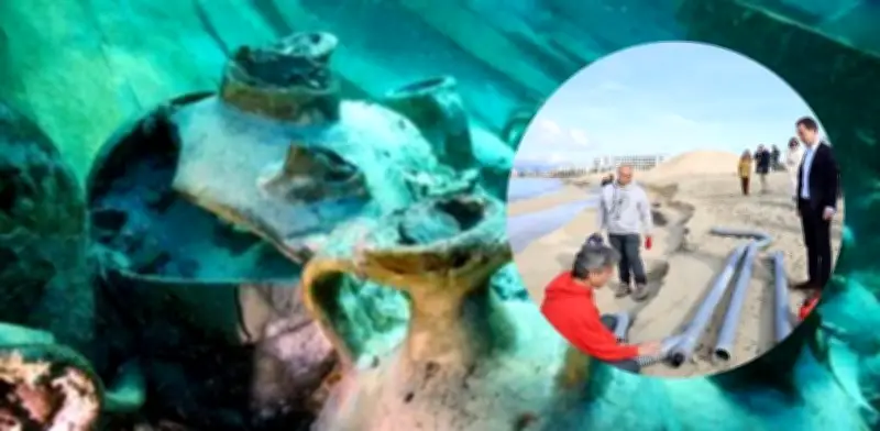 Rescatan en Mallorca un barco romano de 1,600 años con cargamento intacto