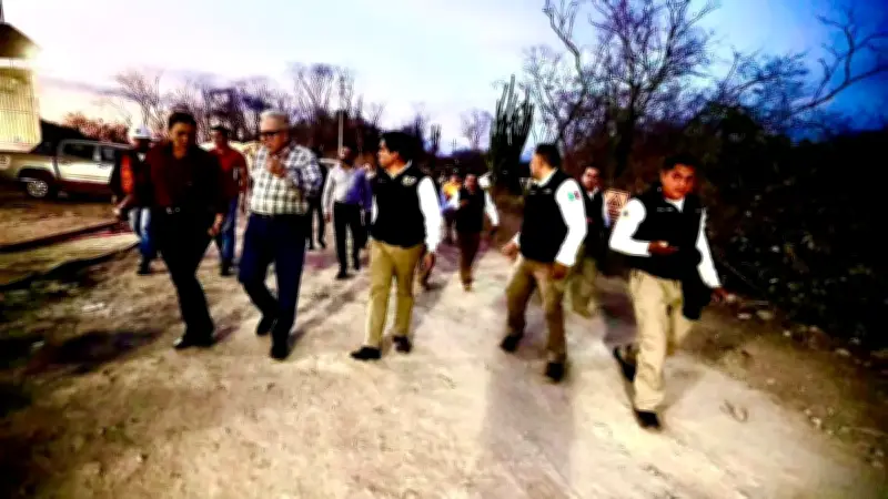 Rescate de cuatro mineros atrapados en Sinaloa continúa con operativo permanente