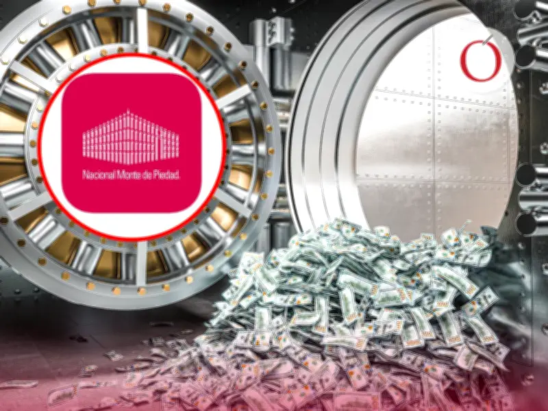 Revelan el interior de las bóvedas del Monte de Piedad durante huelga