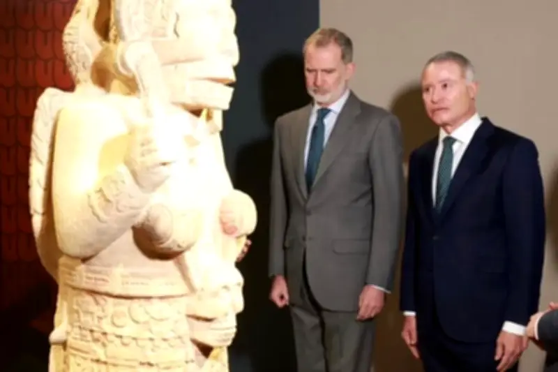 Rey Felipe VI de España reconoce abusos durante la conquista en México