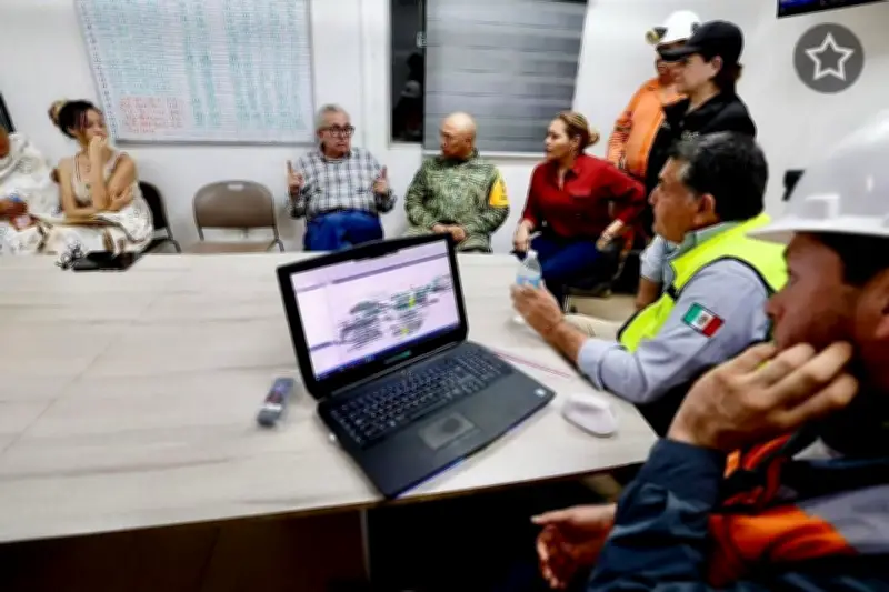 Rocha destaca apoyo federal en rescate de mineros en Rosario, Sinaloa