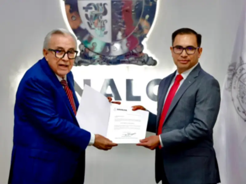 Rocha Moya juramenta al general Sinuhé Téllez como nuevo secretario de Seguridad en Sinaloa