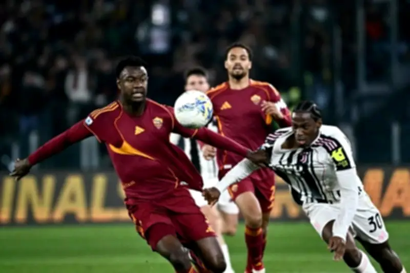 Roma desperdicia ventaja en casa y Juventus rescata un punto valioso en Serie A