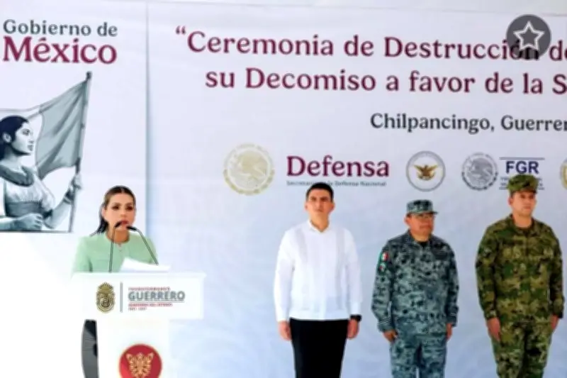 Salgado Reafirma Compromiso con la Seguridad en Guerrero ante Retos de Violencia