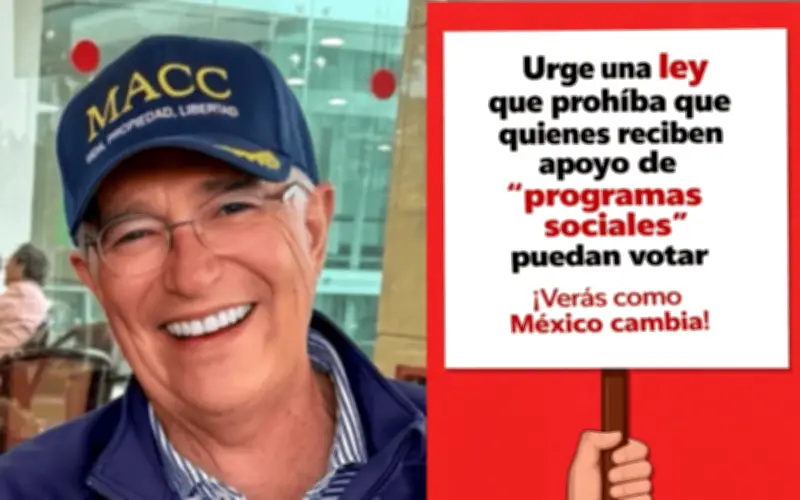 Salinas Pliego propone que beneficiarios de programas sociales no voten