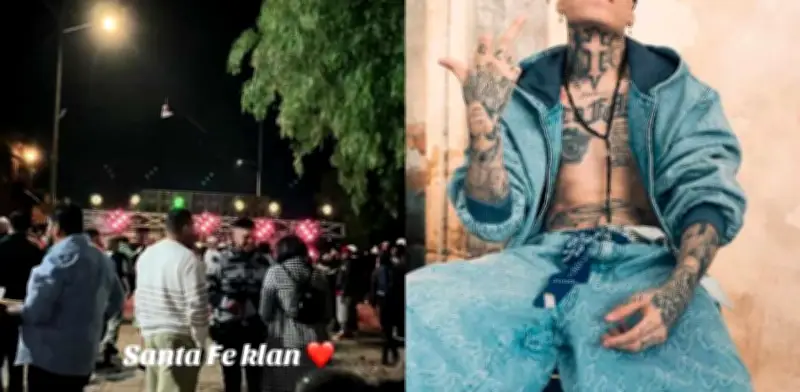 Santa Fe Klan Celebra Año Nuevo con Fiesta Masiva y Comida Gratis en Silao