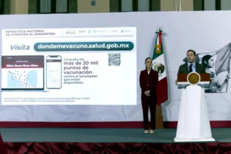 Sarampión mantiene presencia activa en cuatro estados de México