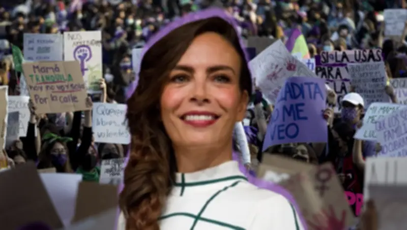 Sasha Sokol exige en 8M que Luis de Llano cumpla sentencia de la SCJN