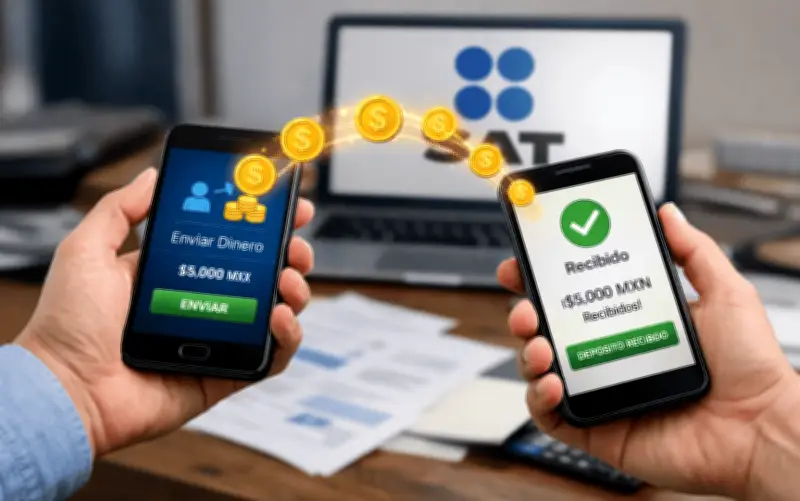 SAT advierte sobre errores en transferencias bancarias durante marzo