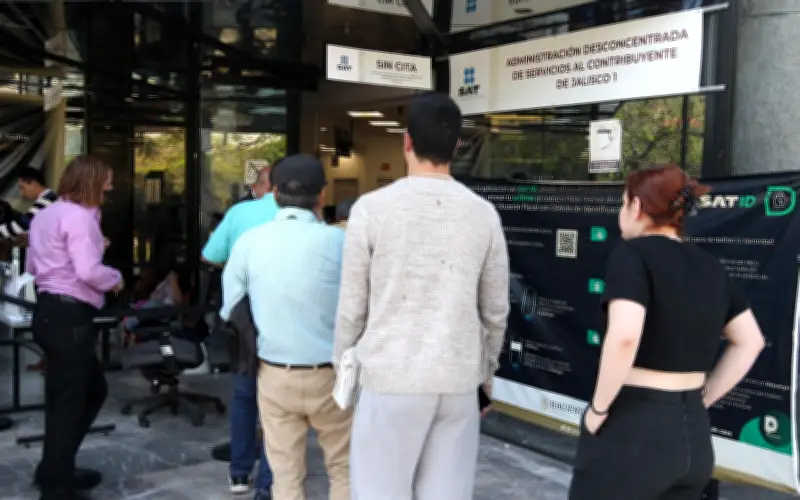 SAT en Jalisco: Disponibilidad de Citas del 9 al 13 de Marzo de 2026