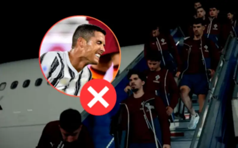 Selección de Portugal aterriza en Cancún sin Cristiano Ronaldo para amistoso ante México