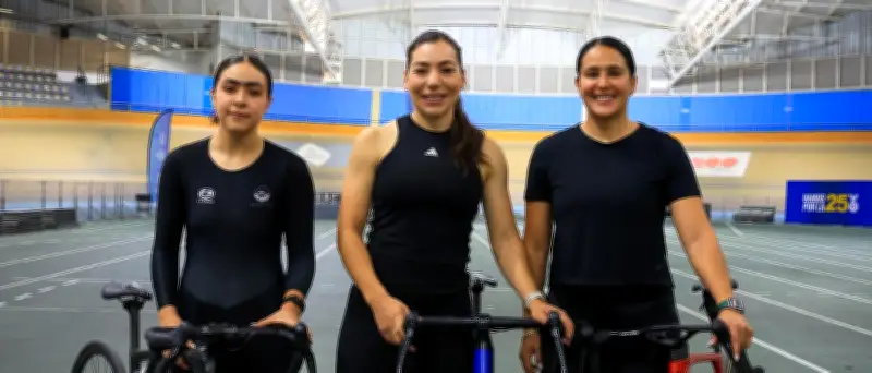 Selección mexicana de ciclismo de pista femenil se consolida en la élite mundial tras oro panamericano
