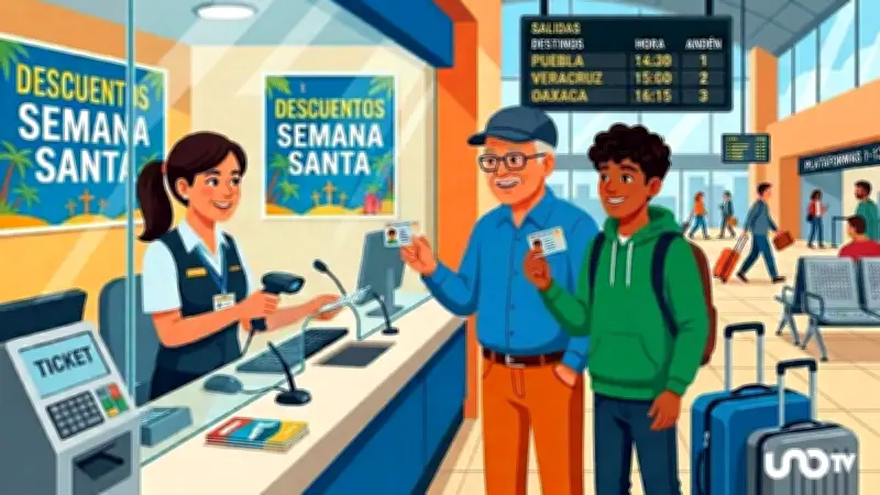 Semana Santa 2026: Descuentos en Autobús y Tren para Estudiantes, Maestros y Adultos Mayores
