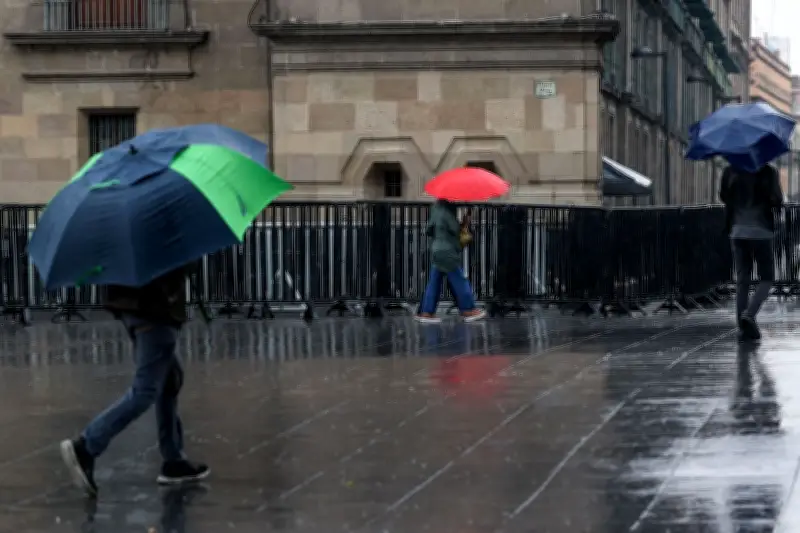 Semana Santa con clima severo: lluvias, granizo y frío intenso azotan México