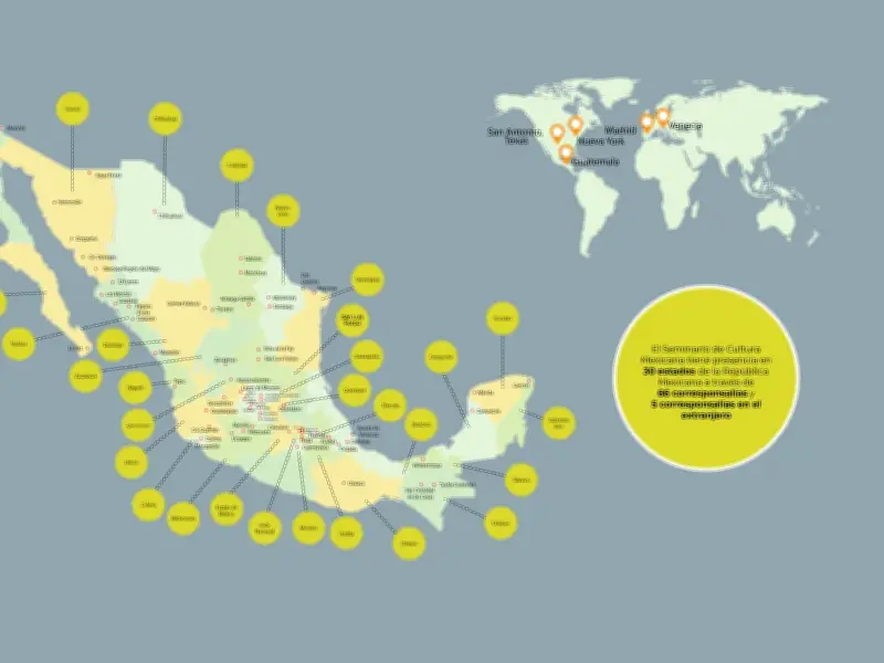 Seminario de Cultura Mexicana despliega 70 corresponsalías en 30 estados y 4 países