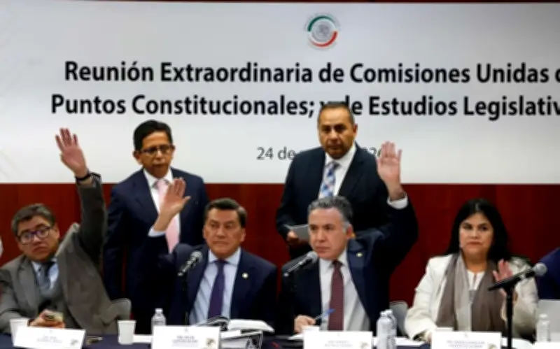 Senado de México avala Plan B de Sheinbaum en comisiones, pasa al pleno