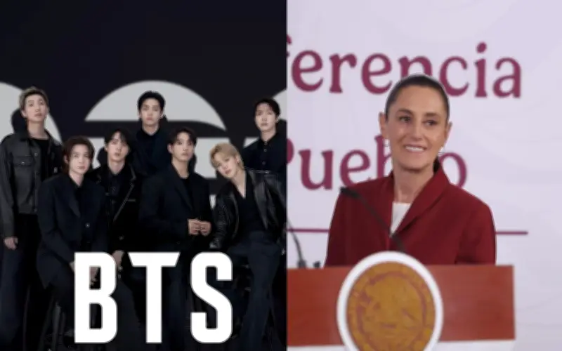 Sheinbaum confirma respuesta de Corea del Sur sobre más conciertos de BTS en México