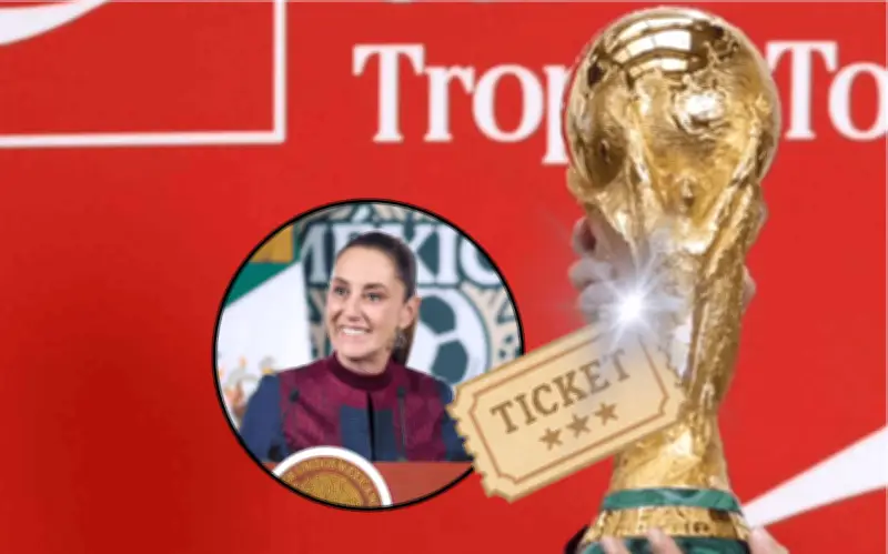 Sheinbaum convoca a concurso para ceder su boleto de la inauguración del Mundial 2026