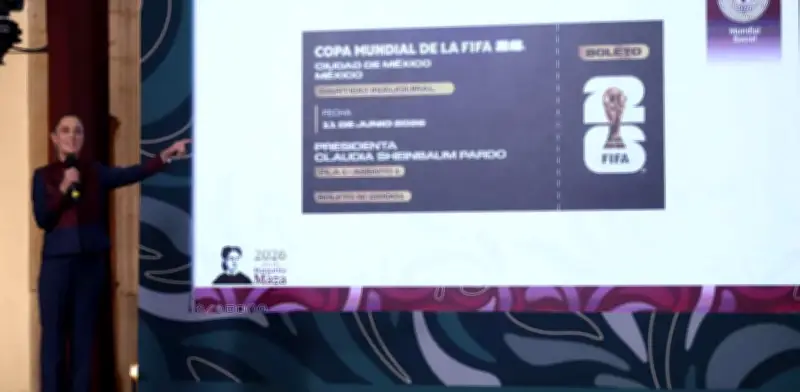 Sheinbaum convoca a mujeres jóvenes a concurso por boleto para inauguración del Mundial 2026