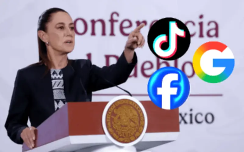 Sheinbaum firma acuerdo con Meta, Google y TikTok para combatir violencia digital contra mujeres