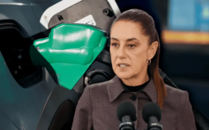 Sheinbaum garantiza precio estable de gasolina pese a conflicto bélico en Irán