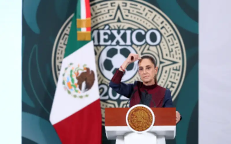 Sheinbaum garantiza seguridad total para turistas del Mundial 2026 en México