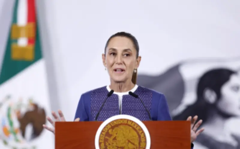 Sheinbaum limita preguntas sobre FGR en conferencia para presentar Ley contra Feminicidio