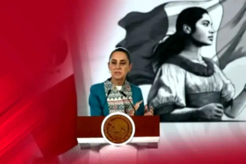 Sheinbaum niega fuga de petróleo en Cantarell; asegura que es condensación