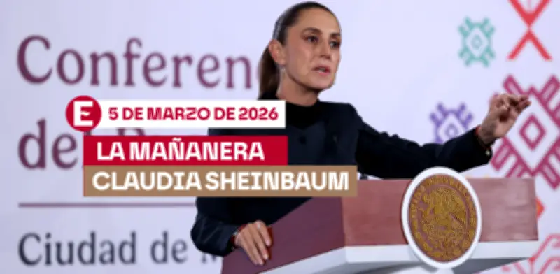 Sheinbaum Preside la Mañanera desde Palacio Nacional: Temas Clave del 5 de Marzo