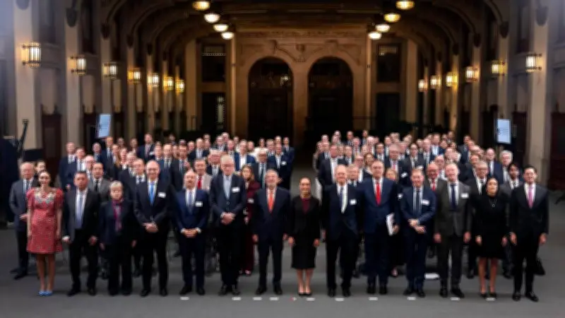 Sheinbaum recibe a 100 líderes empresariales nórdicos para impulsar inversiones en México