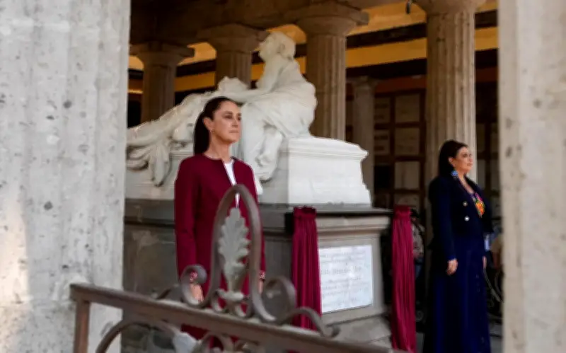 Sheinbaum reivindica el papel histórico de las mujeres en el bicentenario de Margarita Maza
