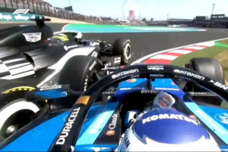 Sin sanción para Checo Pérez tras polémico choque con Alex Albon en el GP de Japón