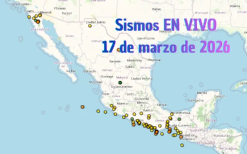 Sismos en Jalisco y México: Monitoreo en Vivo del Martes 17 de Marzo de 2026