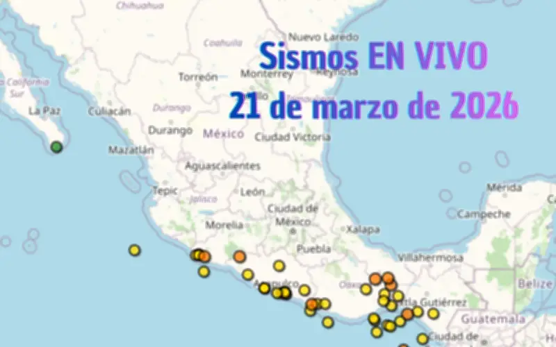 Sismos en Jalisco y México: Monitoreo en Vivo del Sábado 21 de Marzo de 2026