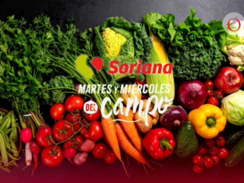 Soriana despliega ofertas del Miércoles del Campo con precios bajos en alimentos básicos