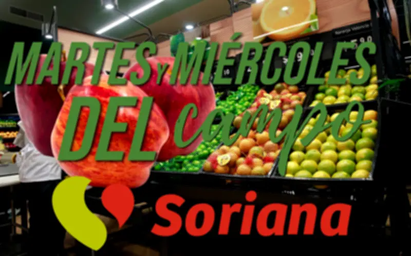 Soriana lanza Martes y Miércoles del Campo con descuentos en productos frescos
